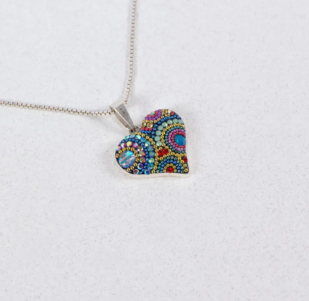 Mini Vibrant Heart Pendant