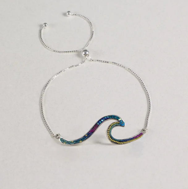 Adjustable Wave Bracelet