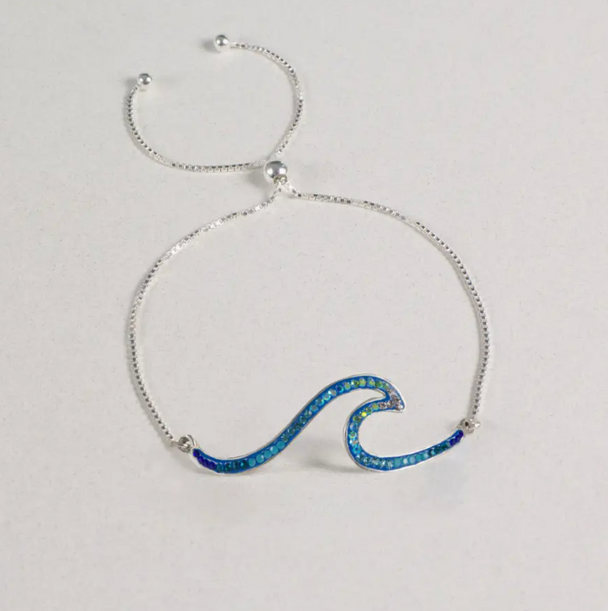 Adjustable Wave Bracelet