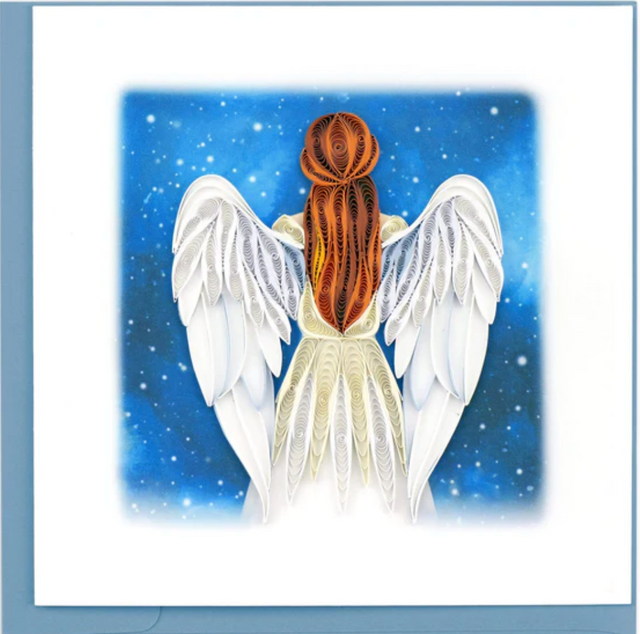 Angel Quilled Greeting Card