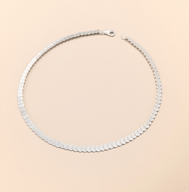 Overlapping Circle Necklace