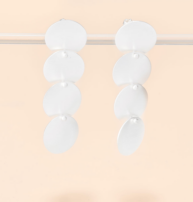 Dangling Circle Earrings