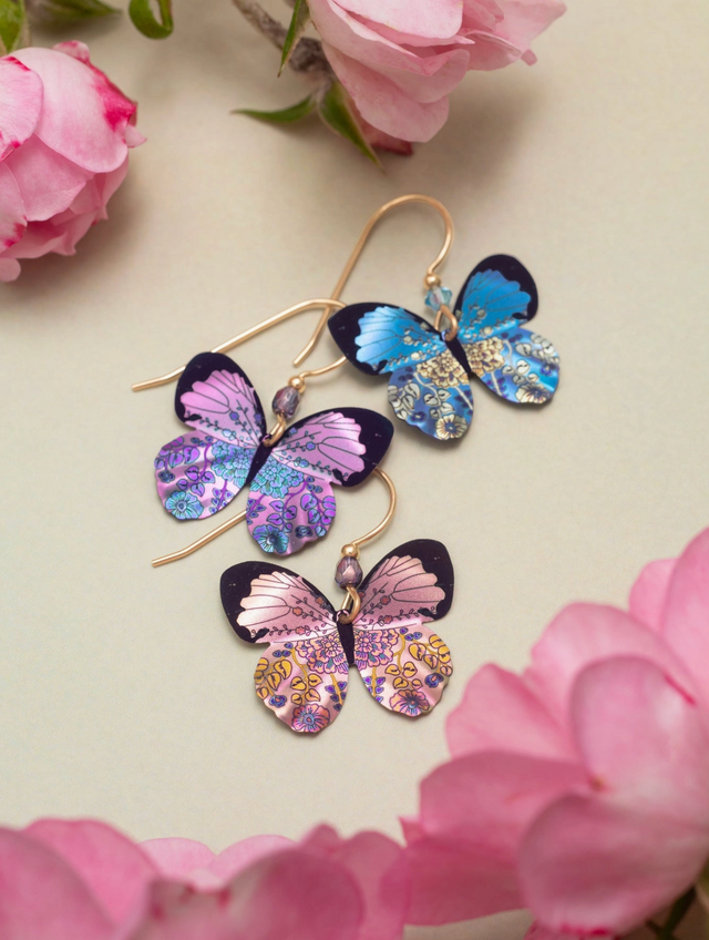 Blooming Butterfly Earrings