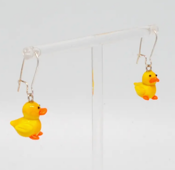 Duck Earrings