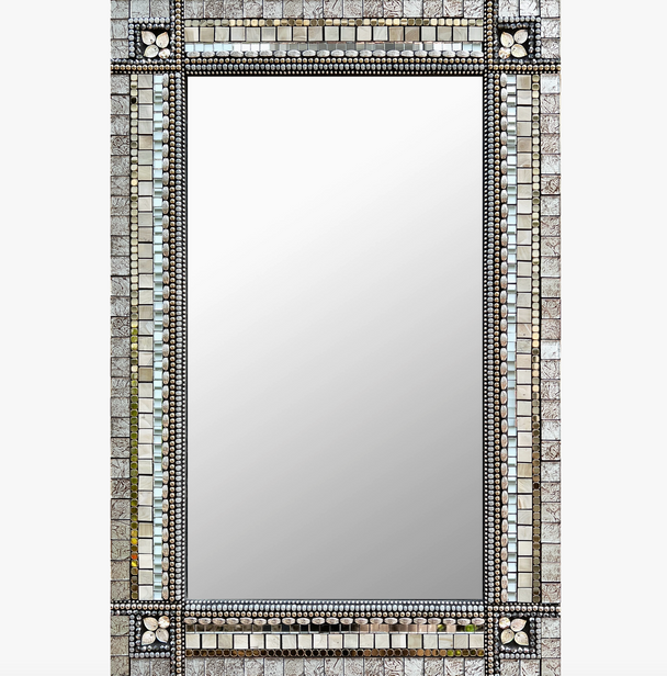 Light Chestnut Rectangular Mirror
