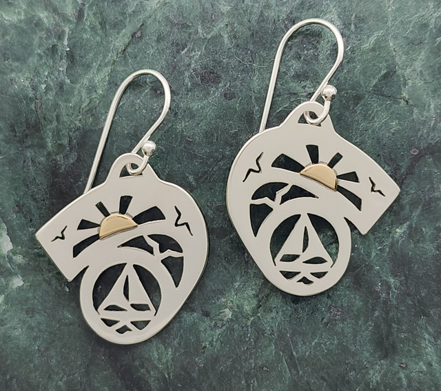 Sunny Afternoon Sailboats Earrings