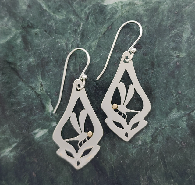Large Dragonfly Earrings