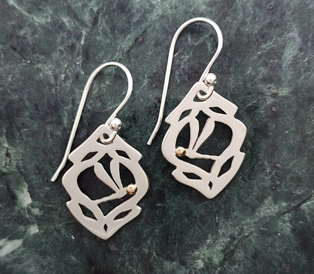 Medium Dragonfly Earrings