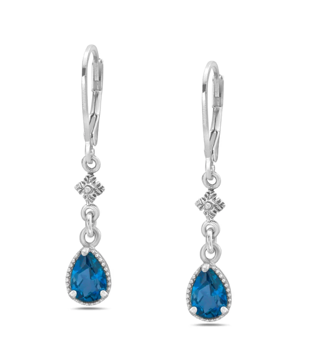 London Blue Topaz Earrings