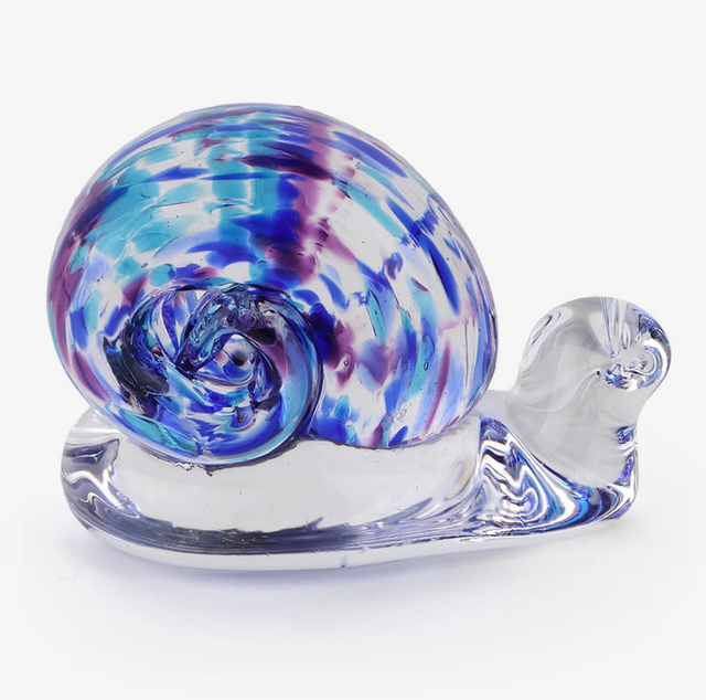 Snail Glass Sculpture