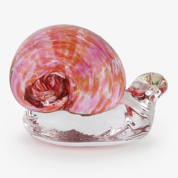 Snail Glass Sculpture
