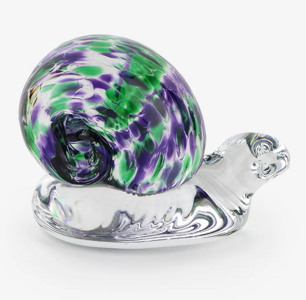 Snail Glass Sculpture