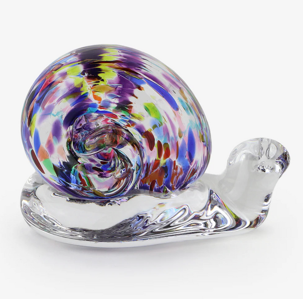 Snail Glass Sculpture
