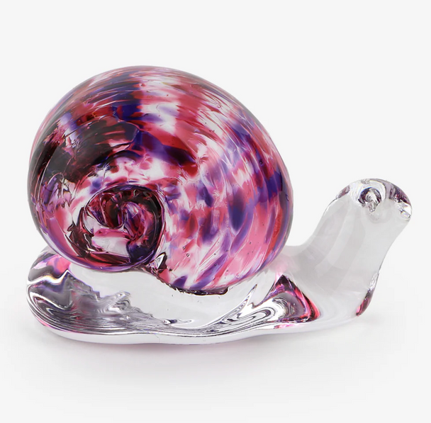 Snail Glass Sculpture
