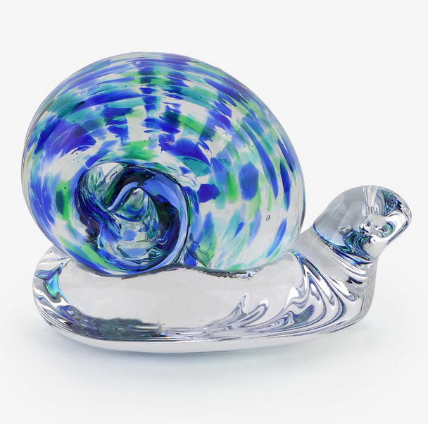 Snail Glass Sculpture