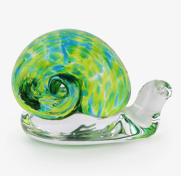 Snail Glass Sculpture