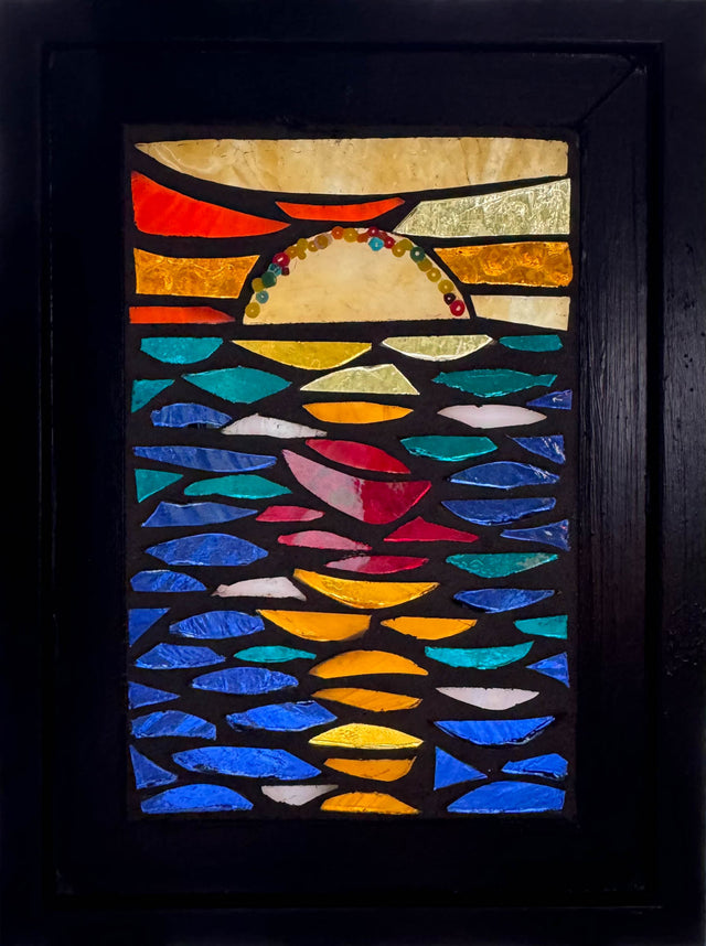 Sunset Mosaic Window