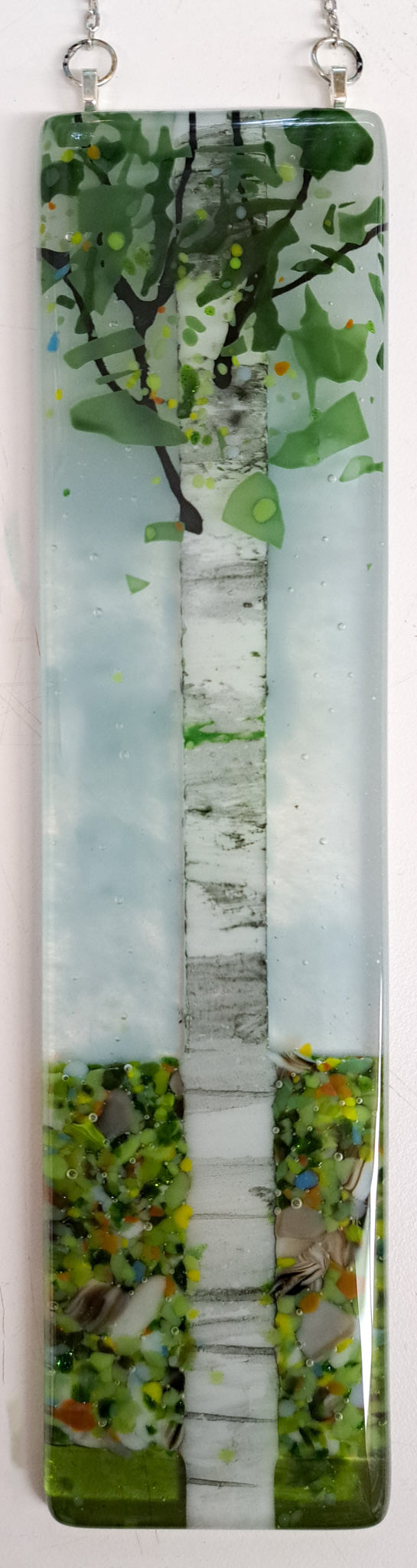 Medium Birch Tree Window Hanger
