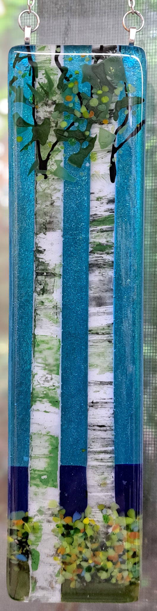 Medium Birch Tree Window Hanger