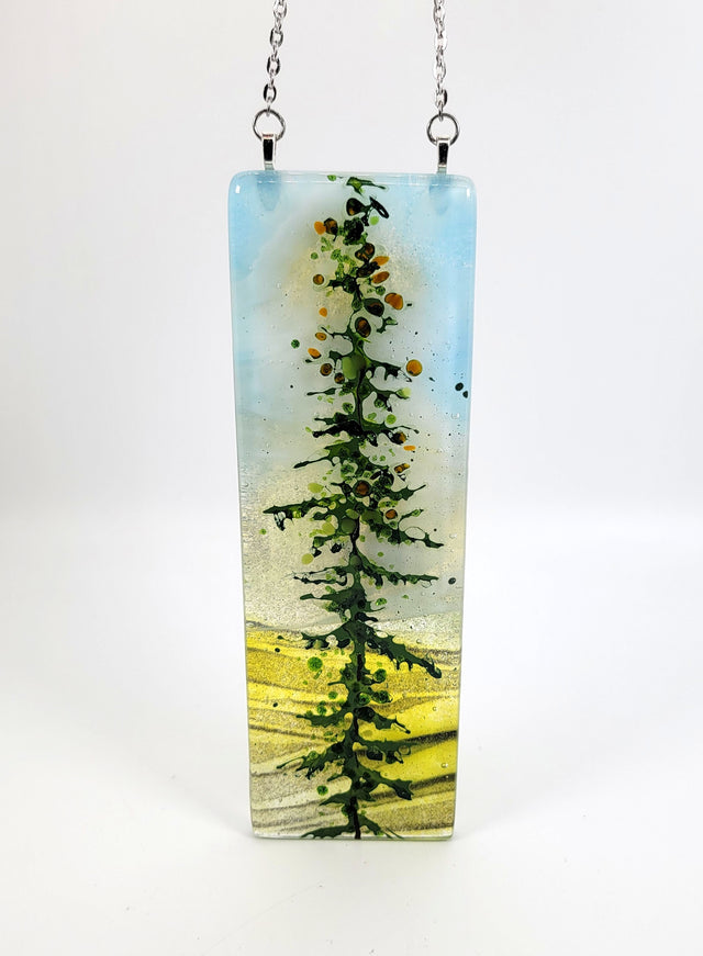 Blue Sky Single Spruce Window Hanger