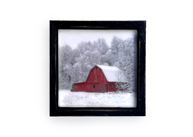 Winter Barn