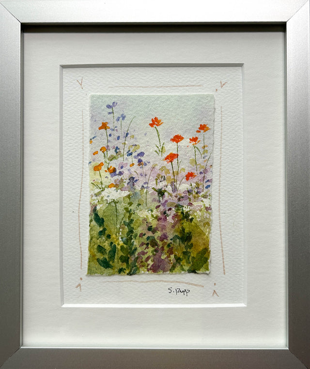 Wildflower II framed card #29