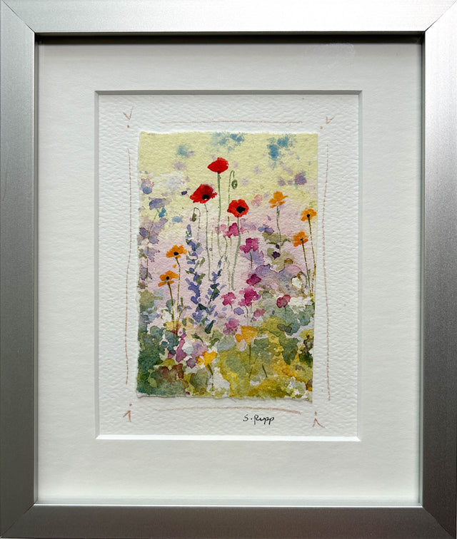 Wildflower I framed card #54