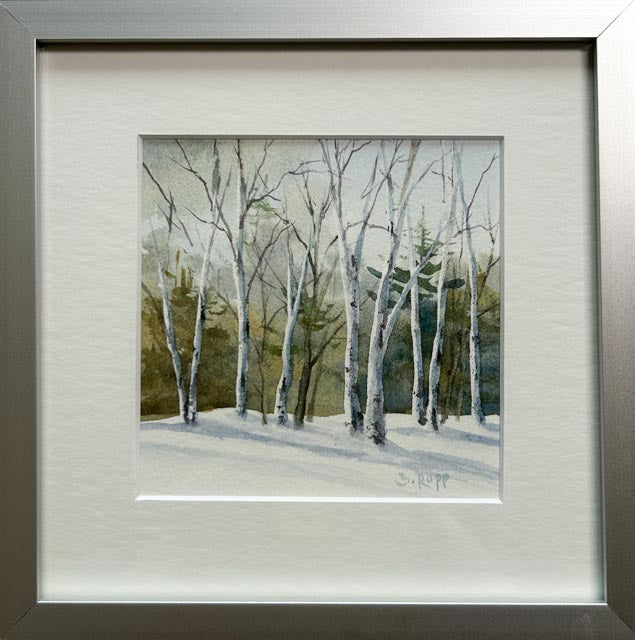 Winter Birches #14