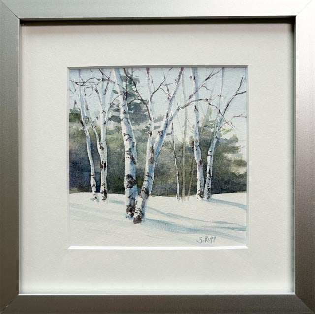 Winter Birches #8