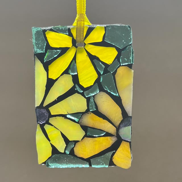 Yellow Daisy Ornament