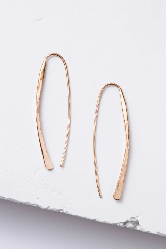 Gold Fill Drop Earrings