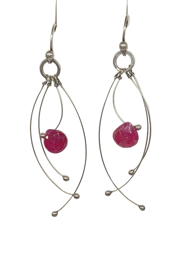 Ruby Tickle Earrings