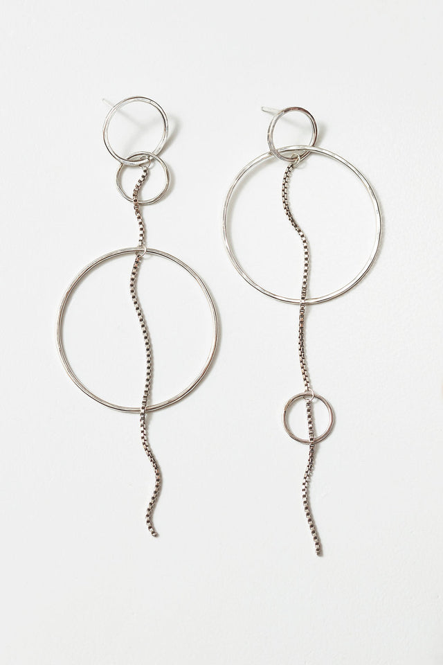 Bubbles Post Earring