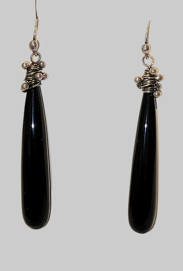 Onyx Swarm Earrings