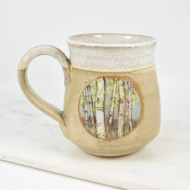 Circle Birch Mug