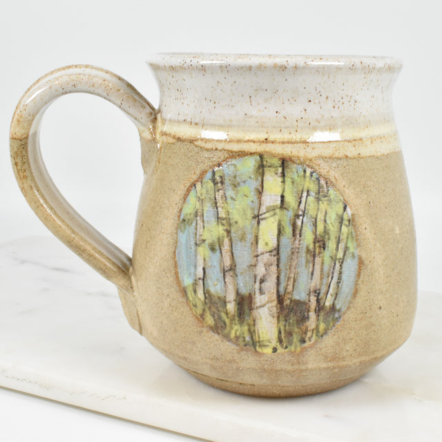 Circle Birch Mug