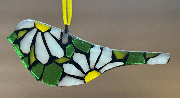 Daisy Bird Ornament