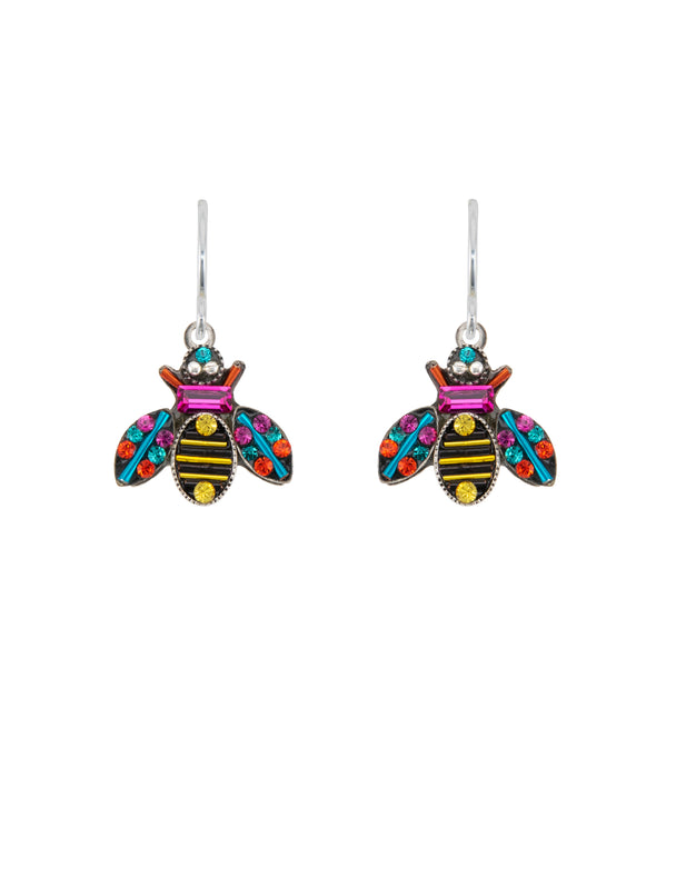 Queen Bee Earrings Multicolor