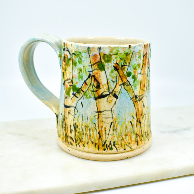 Fall Birch Mug