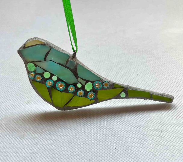 Flower Bird Ornament