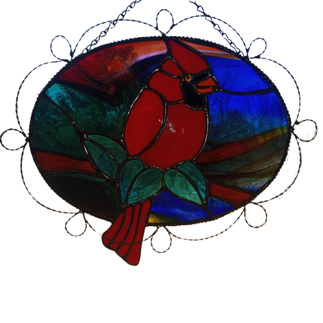 Oval Male Cardinal