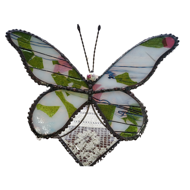 Butterfly on Bevel Stand II