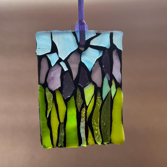 Lavender Garden Ornament