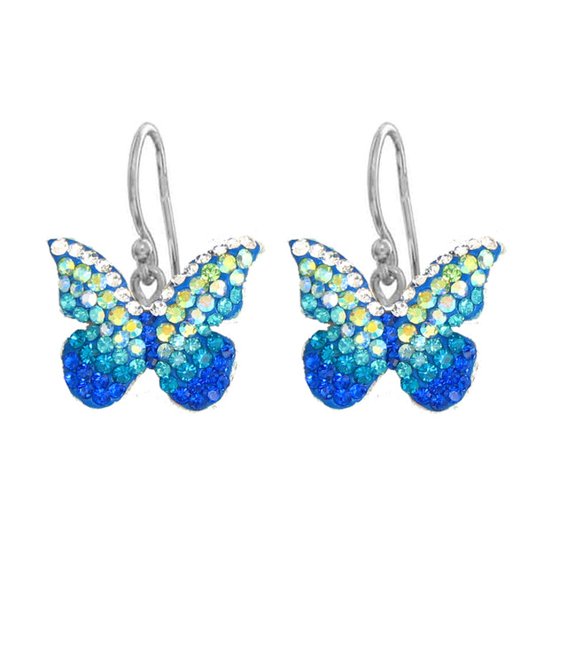 Butterfly Drop Earrings