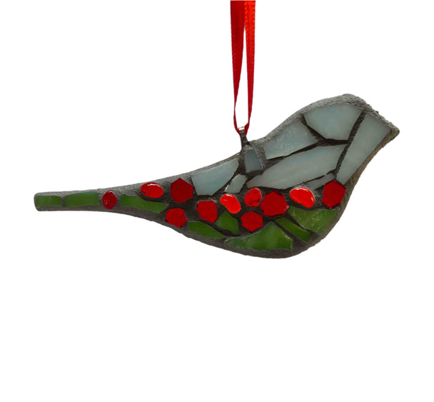 Poppy Bird Ornament