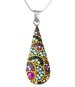 Large Teardrop Pendant Necklace K