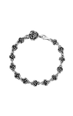 Rose Motif Chain Bracelet