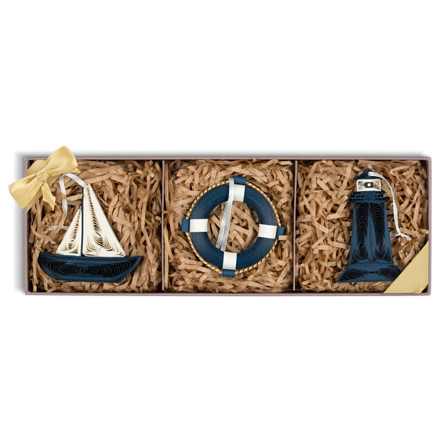 Quilled Nautical Ornaments