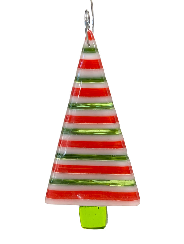 Holiday Stripe Tree Ornament