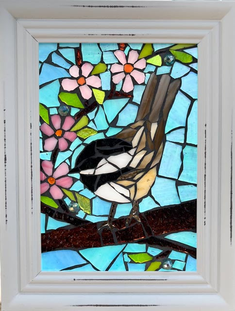 Smell the Flowers Mosaic Window (Online Only)